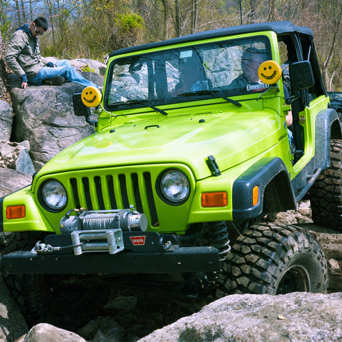 لوحة شمسية مرنة من Lensun 82W لغطاء محرك Jeep Wrangler TJ (1997-2006)