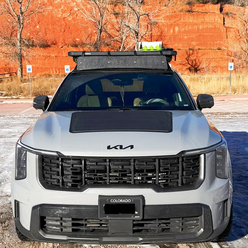 تحميل الصورة إلى عارض المعرض، Kia_Sorento_Lensun_90W_Hood_Solar_Panel_1_1
