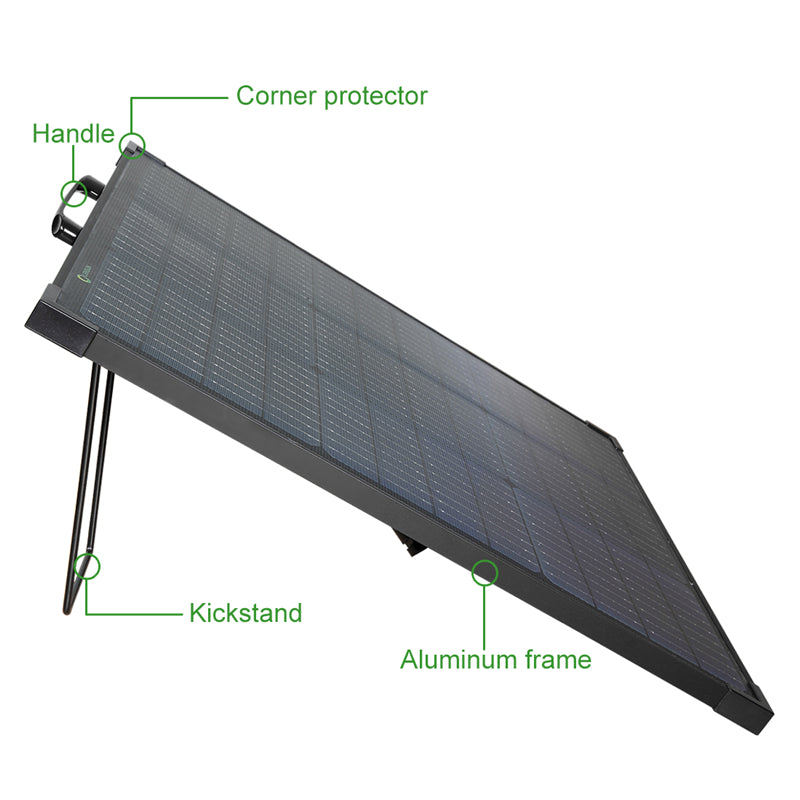 Laden Sie das Bild in Galerie -Viewer, Lensun Innovative 55W Solar Panel for Battery Power Station
