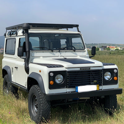 Land Rover Defender Lensun 75W Bonnet Flexible Solar Panel – LensunSolar