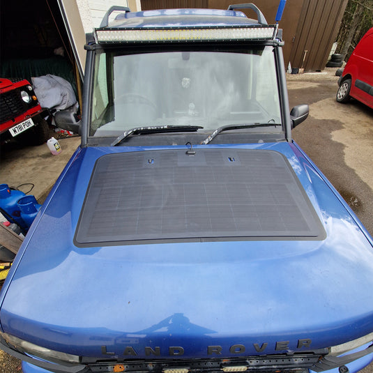 Land Rover Discovery 2nd Gen(1998–2004) Lensun 135W Hood/Bonnet Flexible Solar Panel