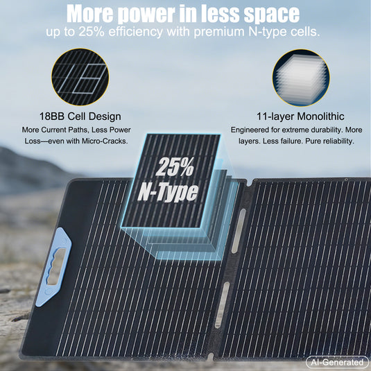 Lensun-100W-12V-Waterproof-Foldable-Solar-Panel-1