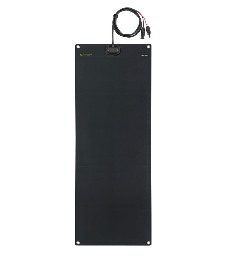 Load image into Gallery viewer, Lensun-70W-Black-12V-Flexible-Solar-Panel

