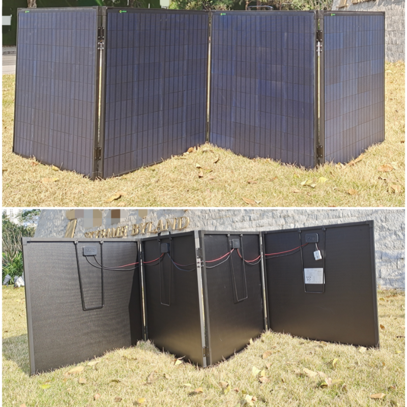 Load image into Gallery viewer, Lensun Innovative Waterproof 300W Foldable Solar Panel Suitcase
