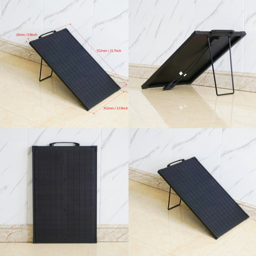 Lensun Innovative 30W Solar Panel with Aluminium frame and Kickstand