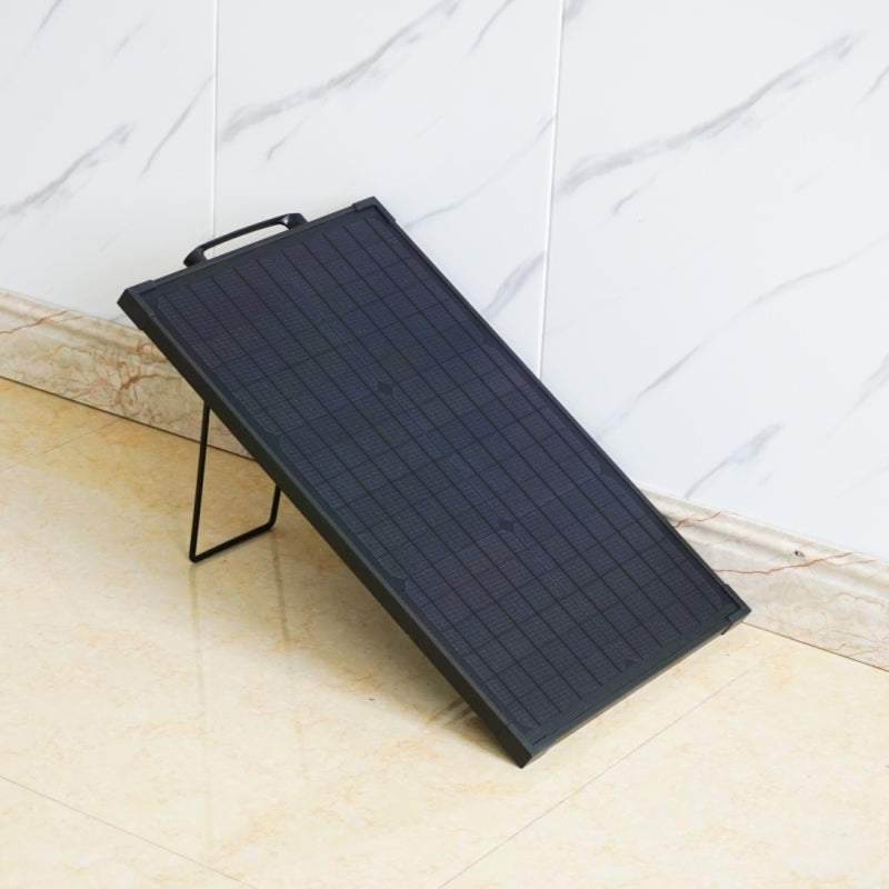 Load image into Gallery viewer, Lensun Innovative 30W Solar Panel with Aluminium frame and Kickstand
