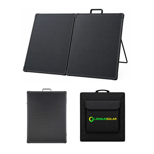 Lensun-Waterproof-200W-Portable-Solar-Panel-Suitcase