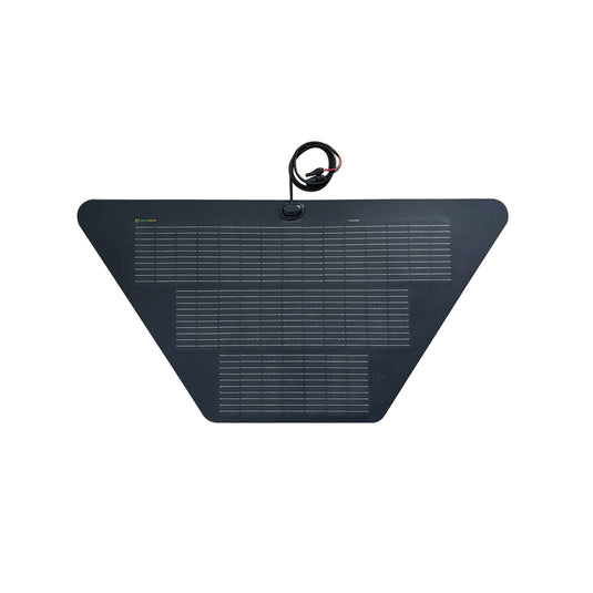 Load_Trail_14k_Dump_Trailer_Tapered_Storage_Box_Lensun_80W_12V_Flexible_Solar_Panel_1