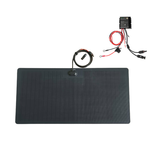 Panneau solaire flexible pour capot de Mercedes-Benz Vito 2e génération (2003-2014) Lensun 60 W