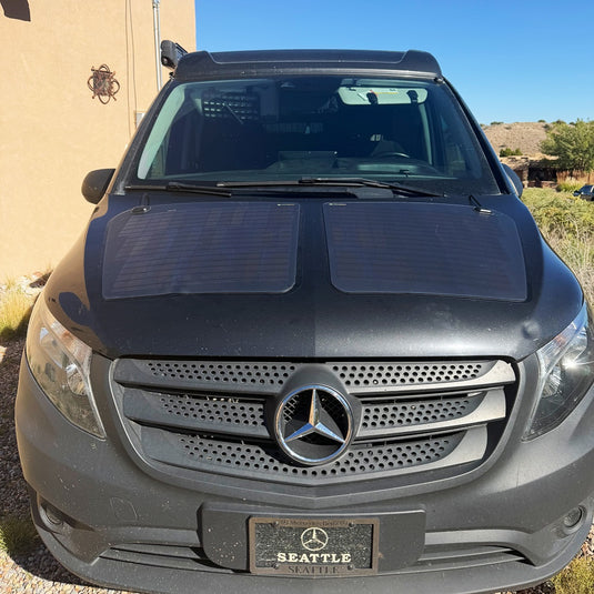 Mercedes-Benz-Vito_W447-Lensun-100W-12V-Bonnet-Flexible-Solar-Panel-4