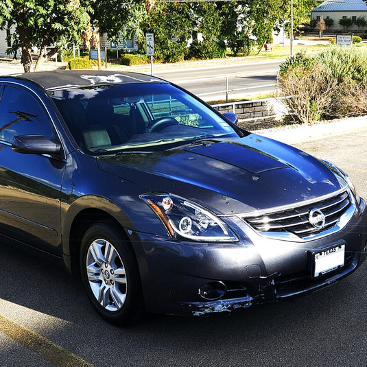 Nissan-Altima-Lensun-40W-Hood-Solar-Panel-1