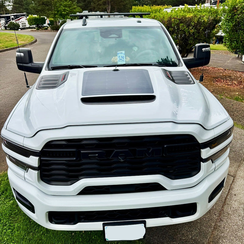 تحميل الصورة إلى عارض المعرض، Ram-HD-Sport-Lensun-75W-Hood-Solar-Panel-5
