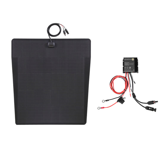 Range Rover Classic (1970-1996) Lensun 100W 12V Hood/Bonnet Flexible Solar Panel