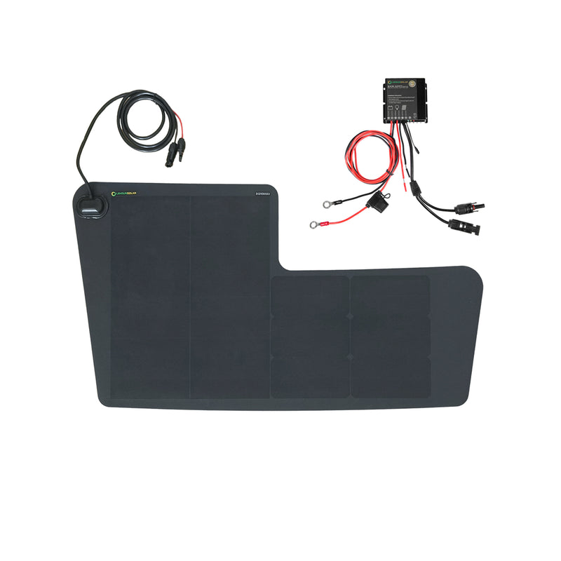 تحميل الصورة إلى عارض المعرض، لوحة شمسية مرنة لغطاء محرك السيارة/غطاء المحرك من فولكس فاجن T5 T6 من Lensun بقدرة 75 واط
