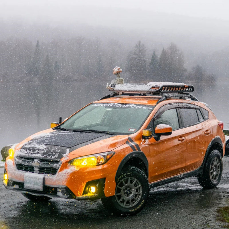 Load image into Gallery viewer, Subaru Crosstrek (2012-Present) Lensun 85W Hood Flexible Solar Panel
