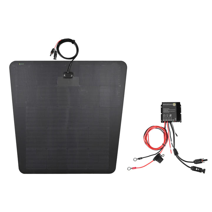 Load image into Gallery viewer, Tank_300_Lensun_100W_12V_Bonnet_Flexible_Solar_Panel_1
