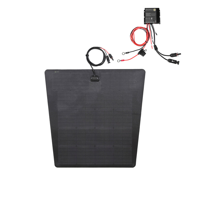 Load image into Gallery viewer, Toyota LandCruiser Prado 120 125(2002-2009) Lensun 100W Bonnet Flexible Solar Panel
