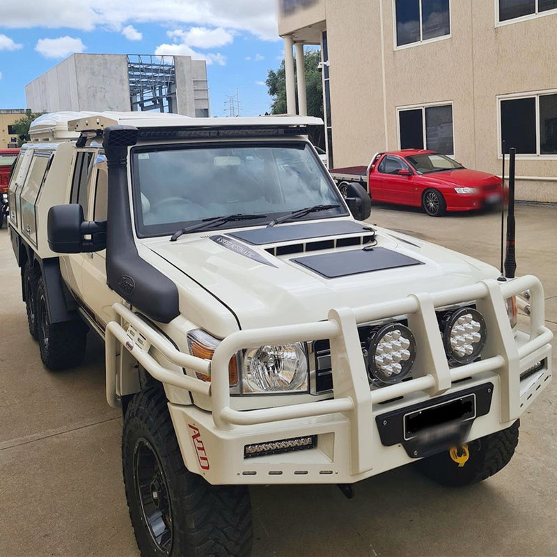 Load image into Gallery viewer, Toyota LandCruiser 70 Series(VDJ78&amp;VDJ79) Lensun 65W Bonnet Flexible Solar Panel
