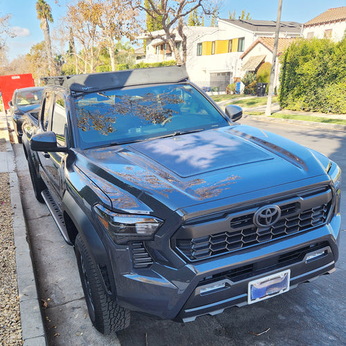 Panneau solaire flexible pour capot Toyota Tacoma 4e génération (2024-présent) Lensun 100 W