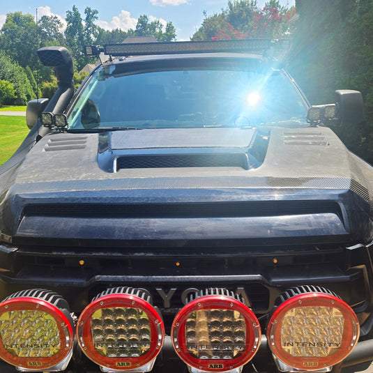 Toyota-Tundra-Carbon-creations-RK-S-Lensun-45W-Hood-Solar-Panel-1