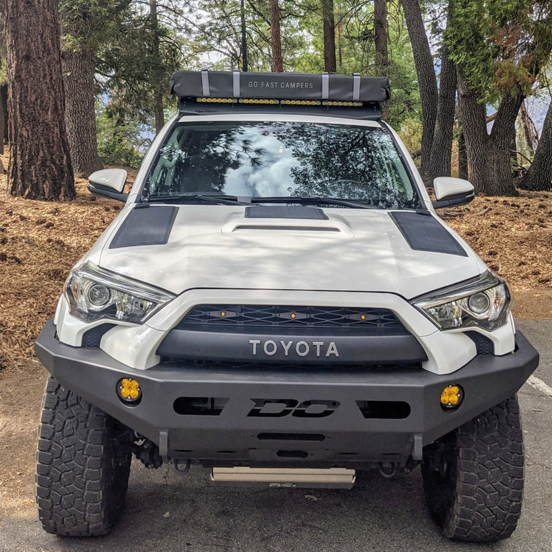 Load image into Gallery viewer, Toyota 4Runner 4th&amp;5th Gen (2003-2022) with Scoop Lensun 80W Hood Flexible Solar Panel-1
