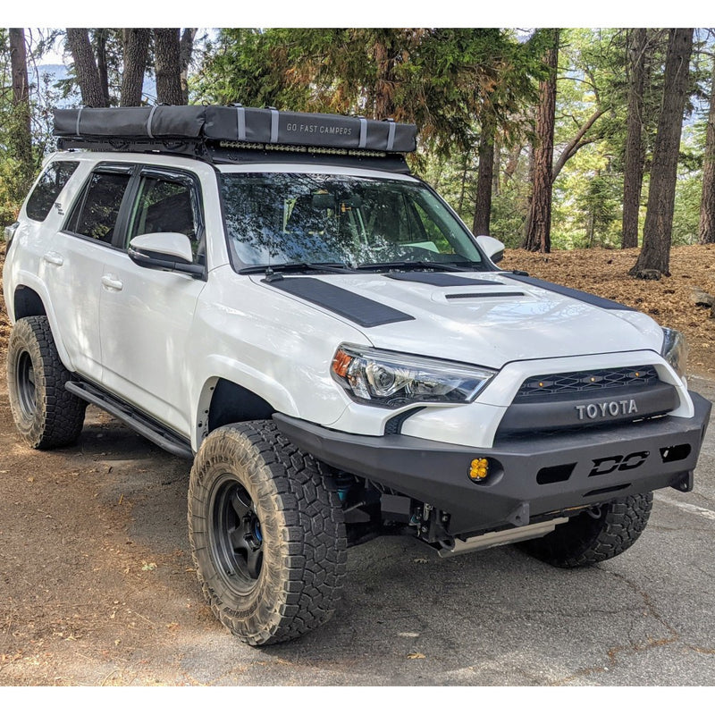 Load image into Gallery viewer, Toyota 4Runner 4th&amp;5th Gen (2003-2022) with Scoop Lensun 80W Hood Flexible Solar Panel-2
