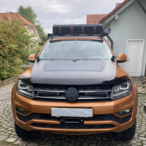 Volkswagen VW Tiguan (2007-Present) Lensun 100W Hood Flexible Solar Panel