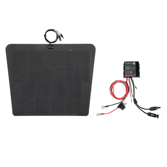 Volvo-V70-XC70-Lensun-110W-Bonnet-Solar-Panel-3