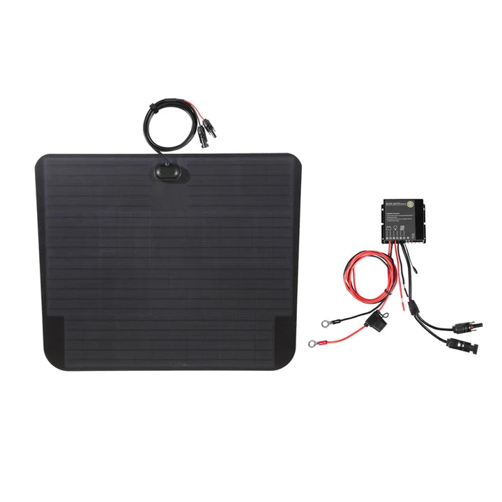 تحميل الصورة إلى عارض المعرض، Volvo-VNL-90W-Hood-Solar-Panel-1
