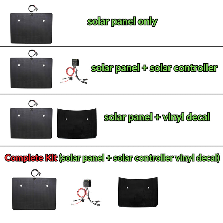 Land Rover Discovery LR3 LR4 Lensun 110W Hood Solar Panel – LensunSolar
