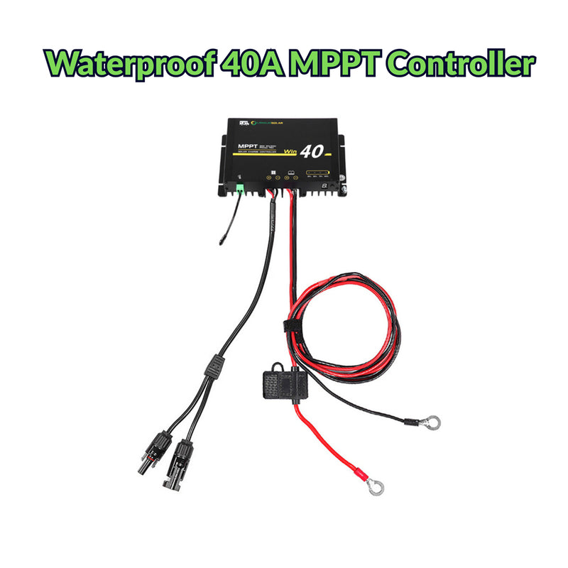 Load image into Gallery viewer, lensun-40a-waterproof-mppt-solar-controller-01
