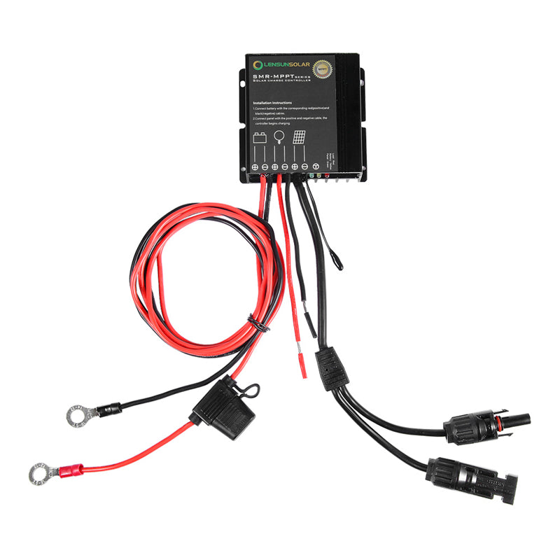 Load image into Gallery viewer, Lensun 10A Waterproof MPPT Solar Regulator Controller
