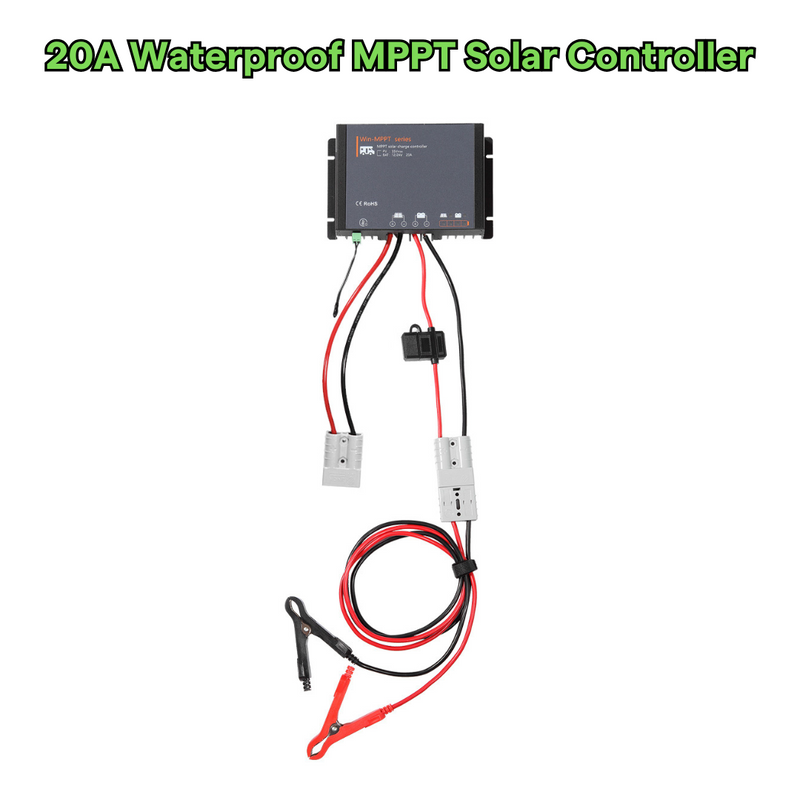 Load image into Gallery viewer, LensunSolar 300W Solar Blanket Complete Kit with Waterproof MPPT Regulator
