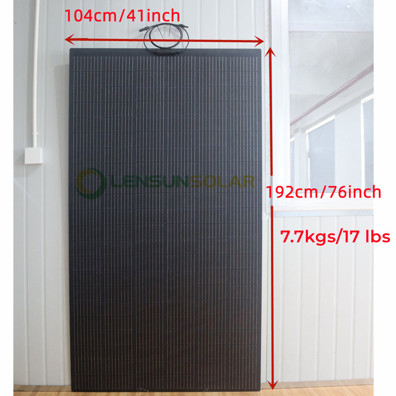 Laden Sie das Bild in Galerie -Viewer, LensunSolar 400W Flexible Solar Panel
