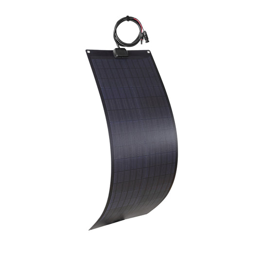 LensunSolar 55W Black 12V Flexible Solar Panel