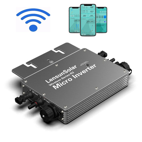 LensunSolar 600W Netzgekoppelter Solar-Wechselrichter mit WLAN-Mikro-Wechselrichter 230V, Deutsches Lager, KEINE ZOLLSTEUER