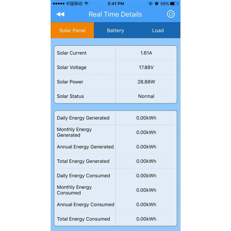 Chargez l&#39;image dans la visionneuse de la galerie, Contrôleur solaire MPPT étanche 10 A avec adaptateur Bluetooth eBox pour batterie au lithium (LiPO4) et au plomb Tracer 2606BP
